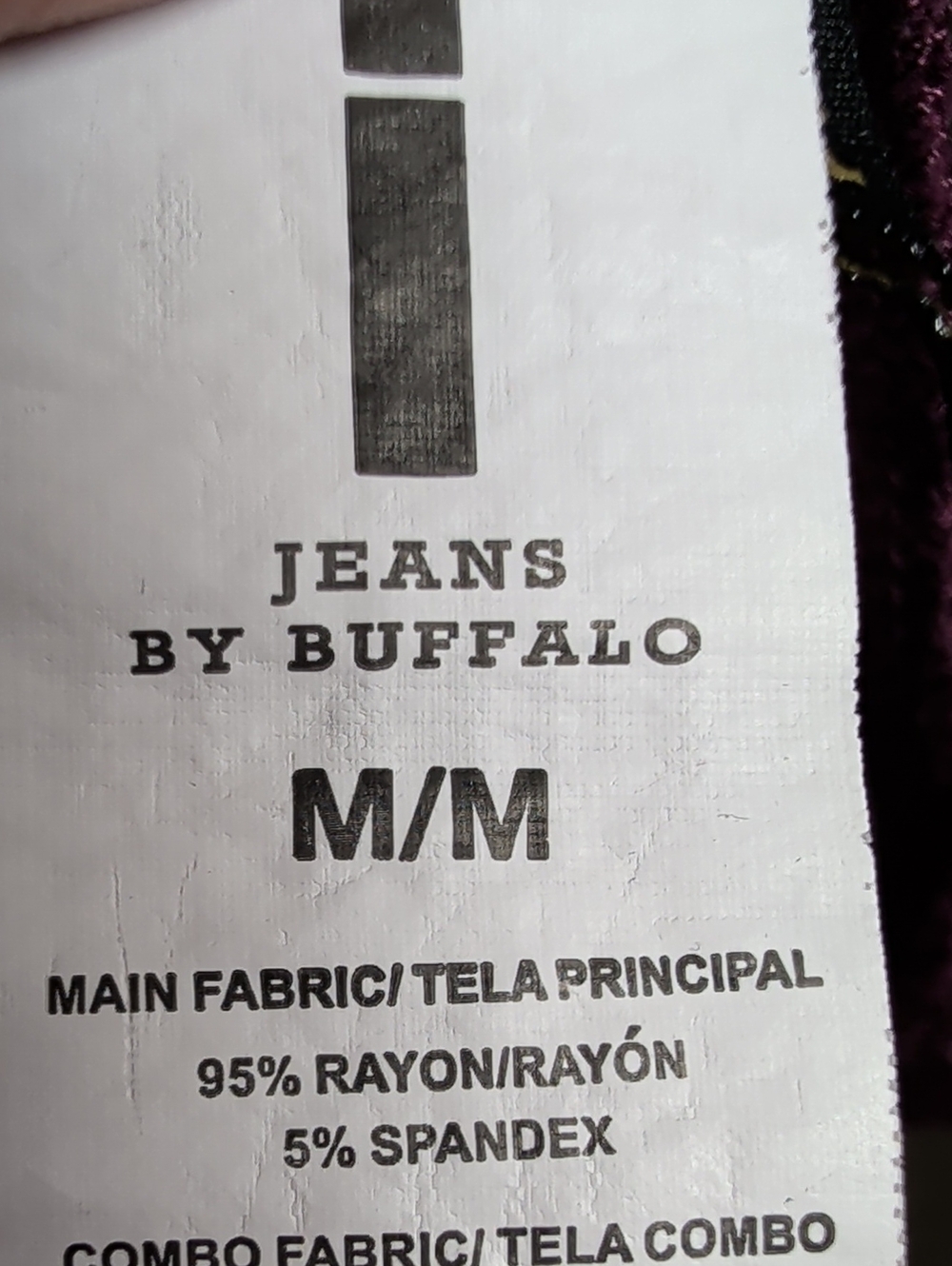 I Jeans By Buffalo Deep Plum Lace & Crochet Long-Sleeve Top - Picture 5 of 8